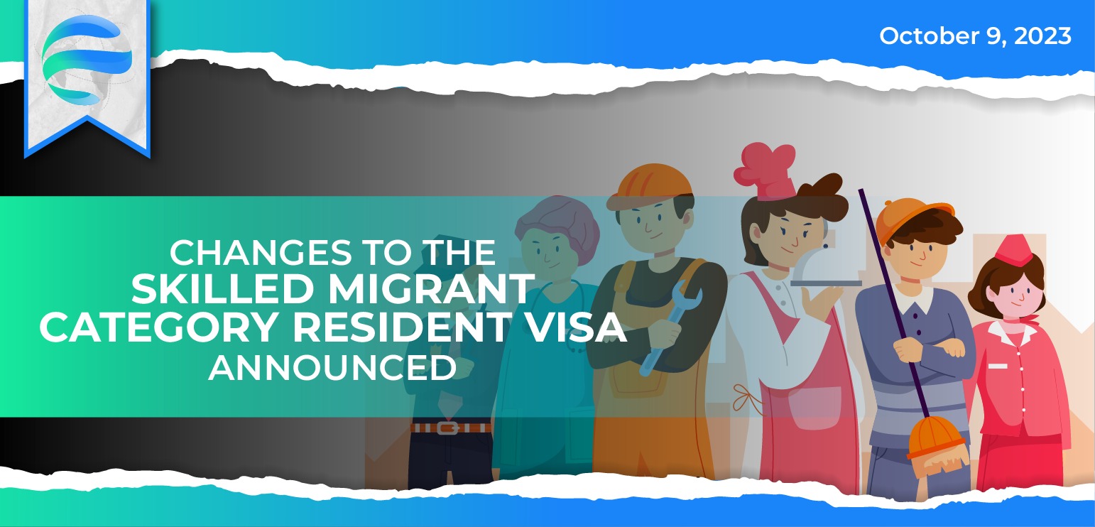  Skilled Migrant Category Resident Visa